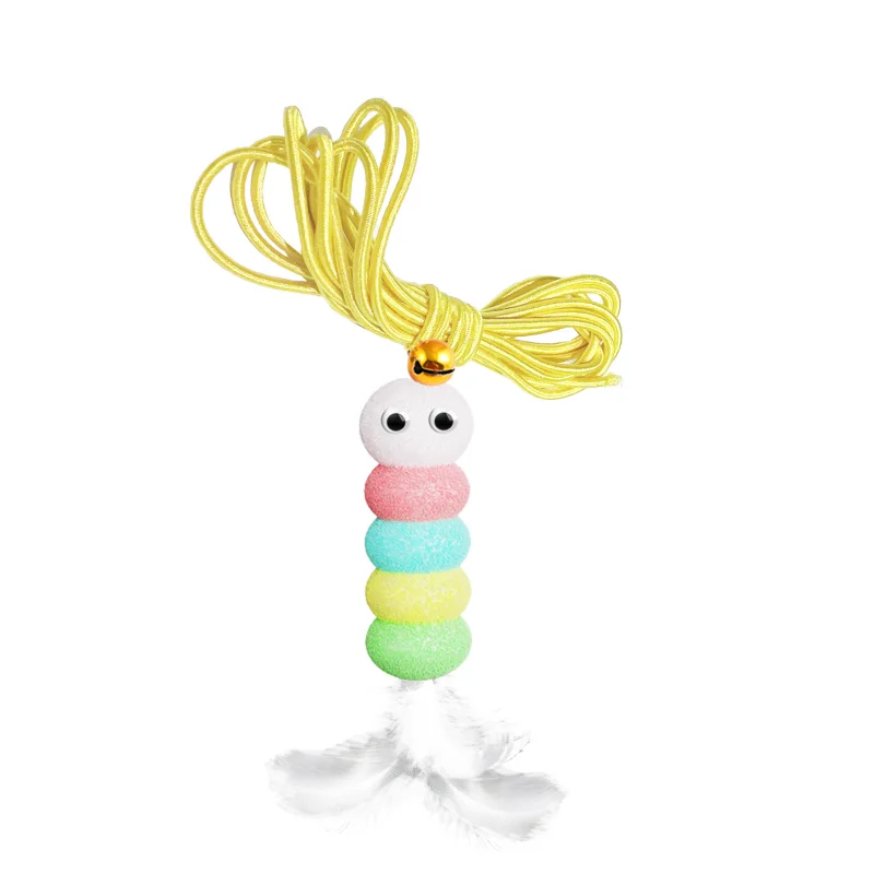 Pet Stress Relief Toys for Cats, Rechargeable Interactive Hanging Door Cat Toy, Automatic Electric Flying Bird Cat Toy for Hunt - Imagem 9