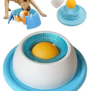 Lick Toys For Dogs Interactive Dog Toys Slow Feeder Food Dispenser For Puppy Training Enrichment Cat Feeding Crate Accessory